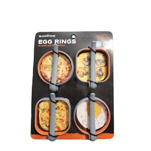 Blackstone Silicone Egg Ring Bundle Sausages Pancakes  8 Rings New
